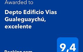 Depto Edificio Vias Gualeguaychú, excelente